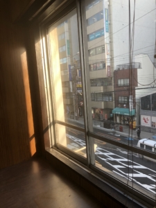 大阪市都島区　事務所　リフォーム工事施工前　窓