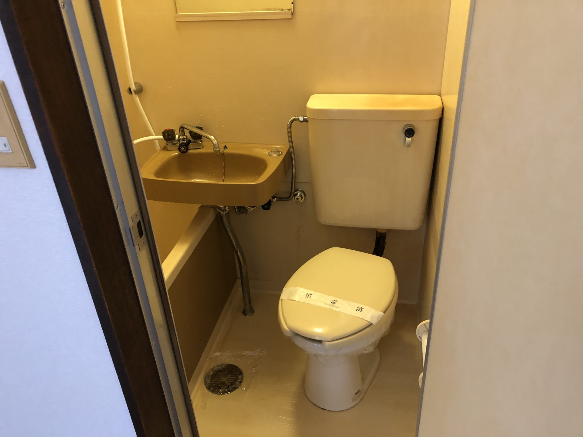 堺市　賃貸マンション　原状回復リフォーム施工後　浴室