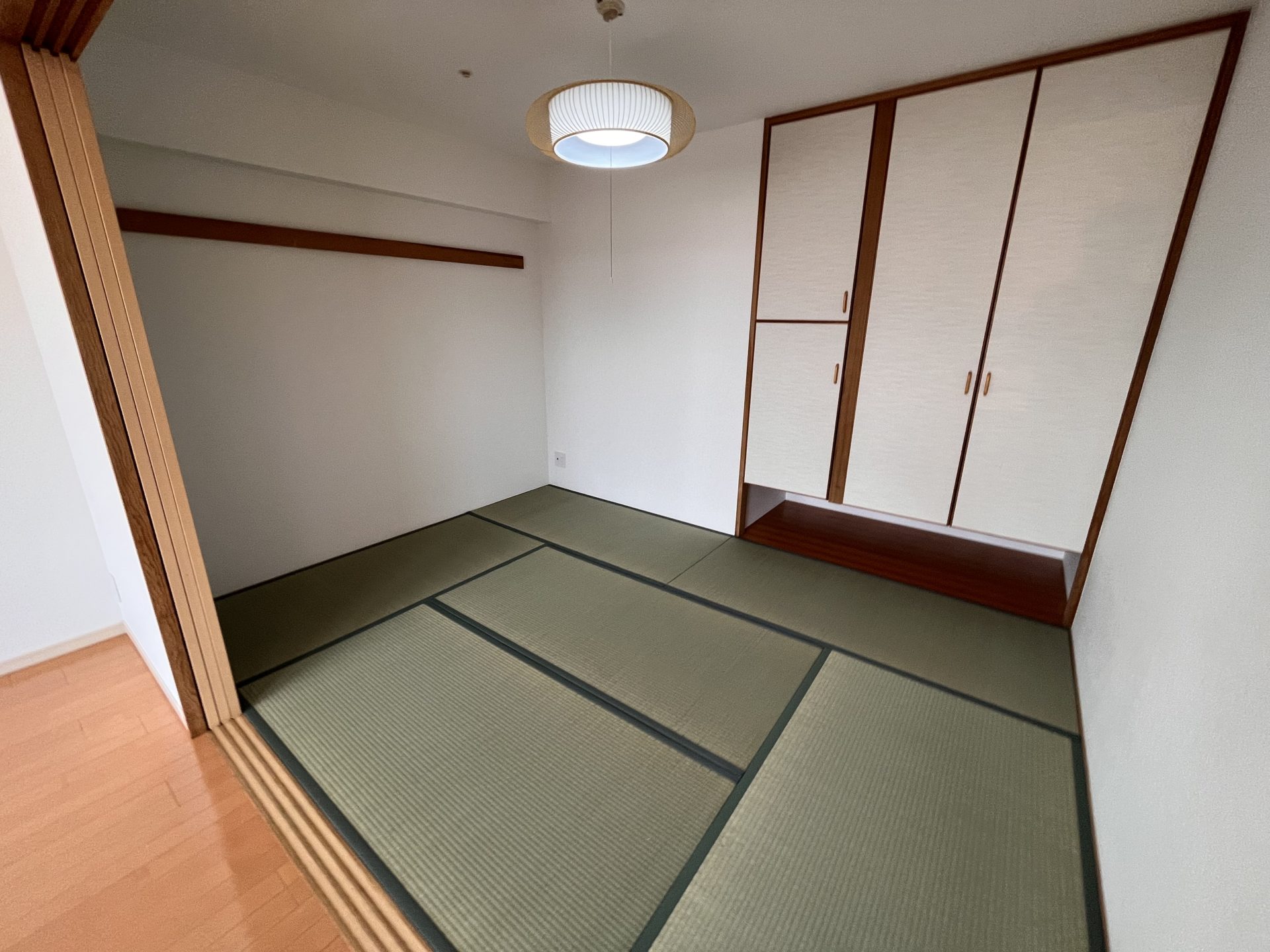 大阪市北区　分譲マンションのリフォーム工事　施工後　和室