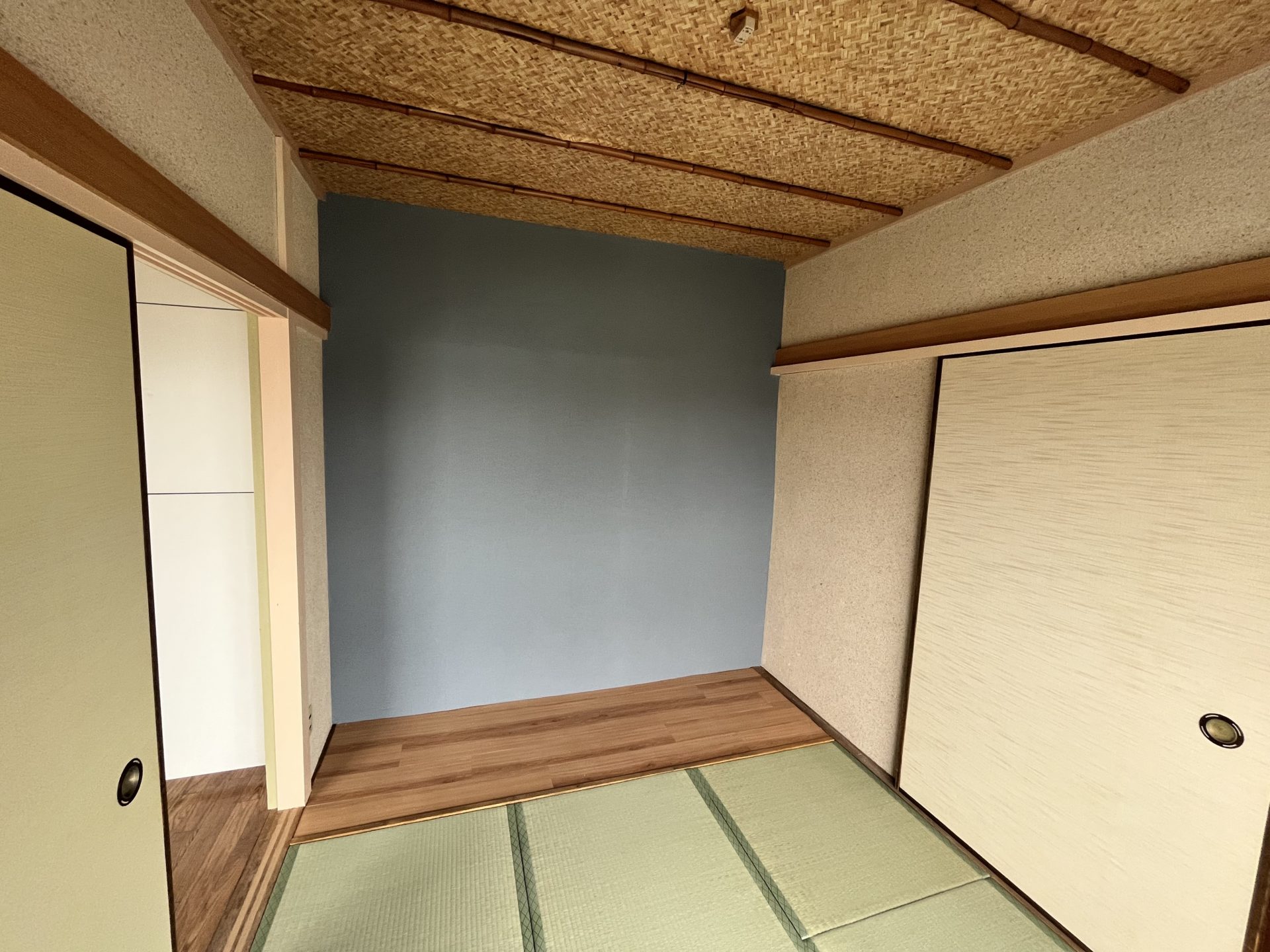 大阪市東住吉区　マンションの防音壁作成　施工後　和室