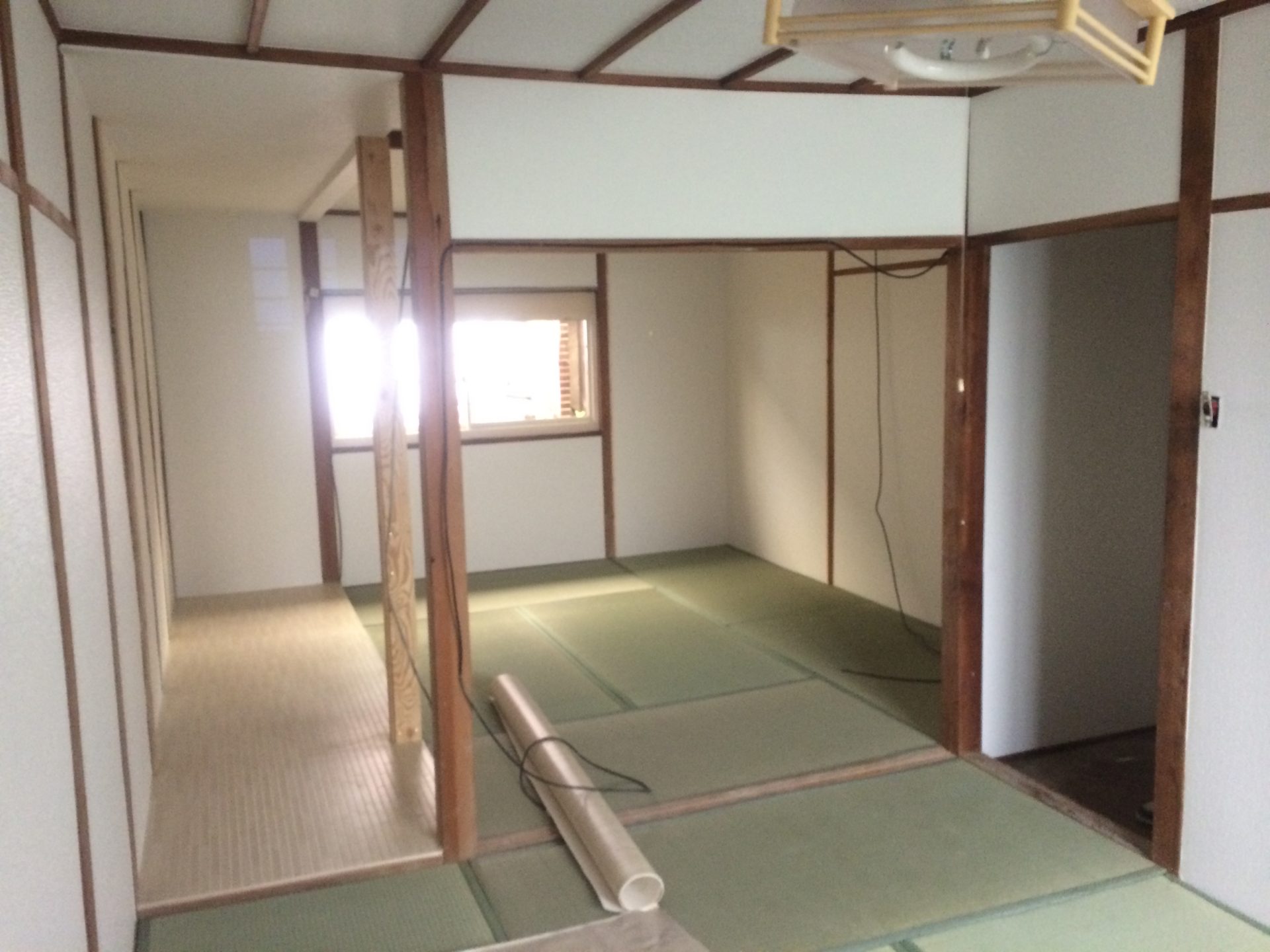 大阪市平野区　店舗付き住宅リフォーム工事　施工後　和室