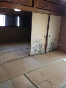 大阪府交野市　店舗付き住宅のリフォーム工事　施工後　和室