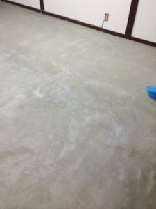 大阪市浪速区　店舗リフォーム　教会の床クッションフロア貼替　施工前B